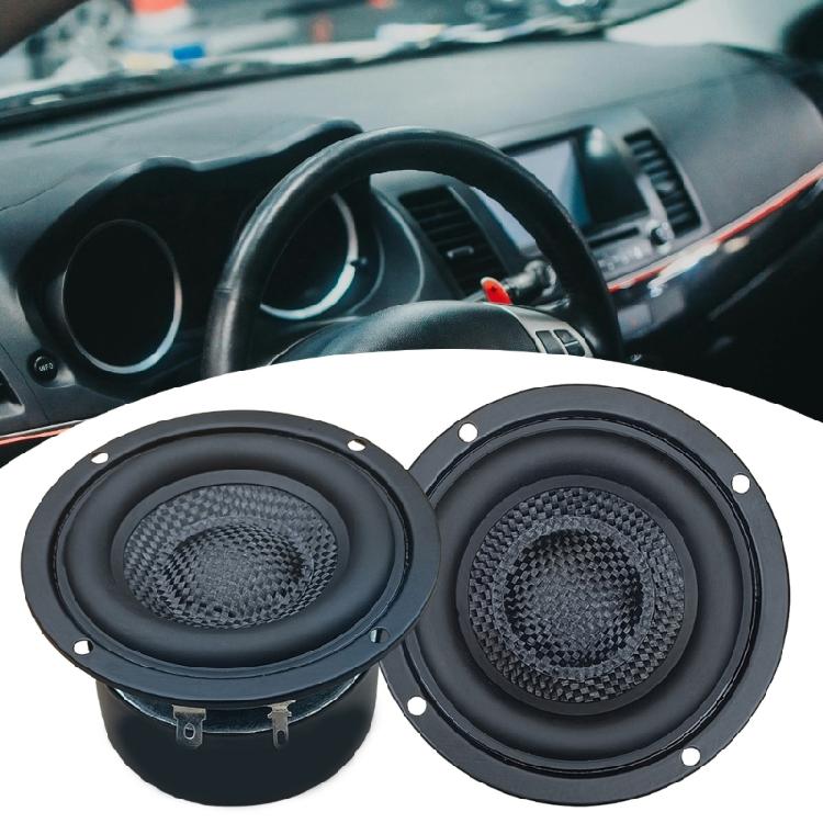 Enhances Bass 3inch Woofers Subwoofer Hifi Speakers , HiFi Sound, Fiberglasses Constructions, 4Ohm, 25W Rating