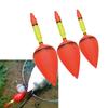 Black Anti Glares Saltwater Fishing Buoys Large Plastic Float For Surfcasting And Wind Conditions