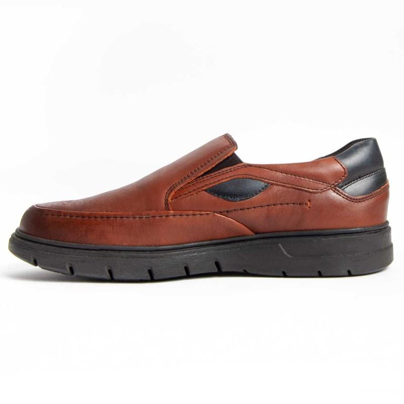 Mocasín De Piel Para Hombre.  Purapiel  Confore2  98978