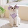 Multicolor Pastel Mesh Dog Vest Sleeveless Pet Shirt with Front D Ring Breathable Puppy Clothes