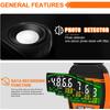 Digital illuminance meter,High accuracy and fast response,Light detector: used for light detection,LCD display,1-400,000Lux