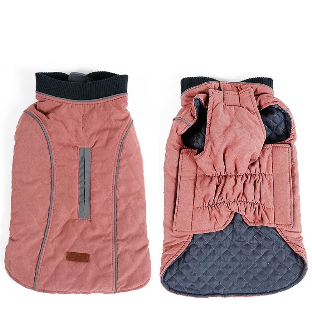 Winter Dog Coat British Style, Windproof Warm Dog Jacket 7 Sizes 6 Colors, for Small Medium Large Dogs Teddy Poodle Labrador