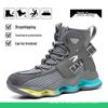 All-Season Steel Toe High-Top Safety Boots: Anti-Smash, Anti-Puncture, Comfort for Long Hours