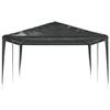 VidaXL Tente de Réception Professionnelle Tonnelle de Patio Chapiteau de Jardin Pavillon d'Extérieur Belvédère Terrasse 4x6 48509