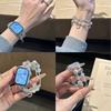 Jewelry Star Moon Strap For Apple Watch Band 49mm 42 41 38 44 45 46mm Bling Beads Women Wrist Bracelet For iWatch S10 9 8 7 SE 6