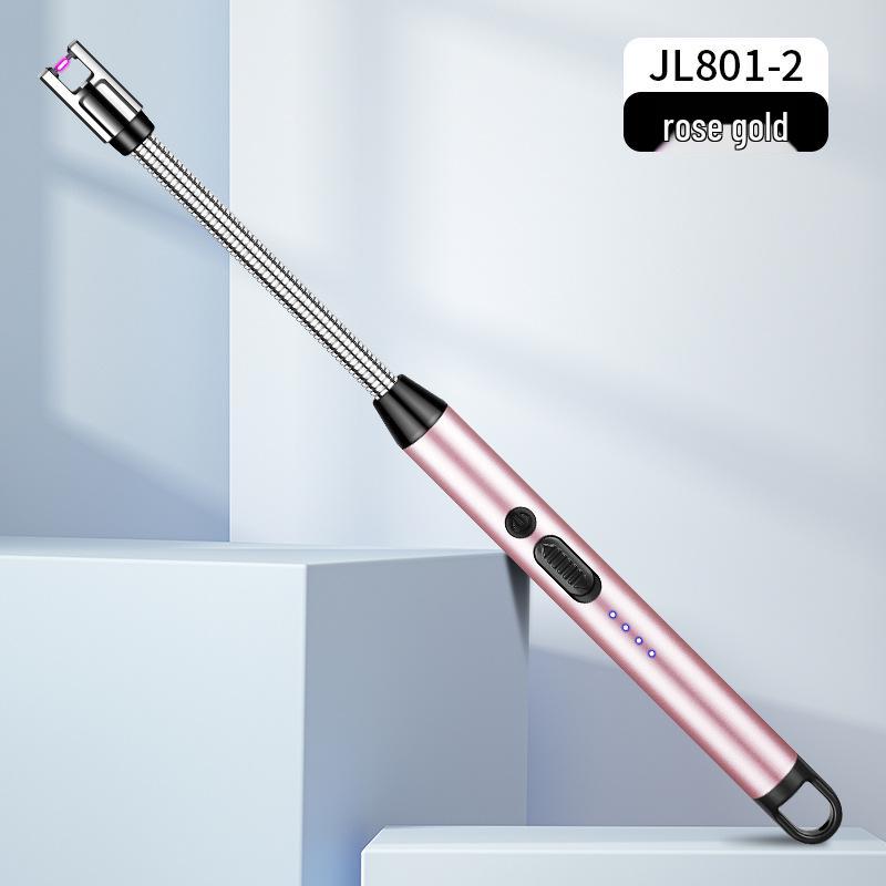 

JL801 Rechargeable Arc Pulse Lighter for Gas Stoves and Candles Internal Battery