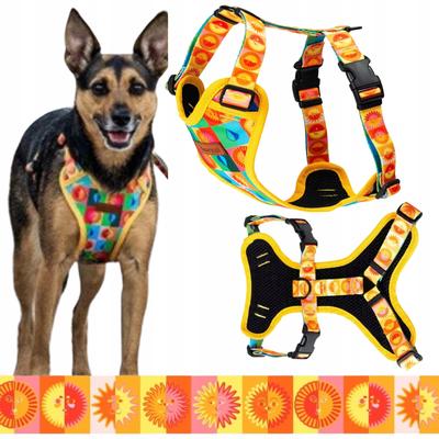 COMFORTABLE Pressure-free Harness for Large Dogs 30 Ukory COLORFUL