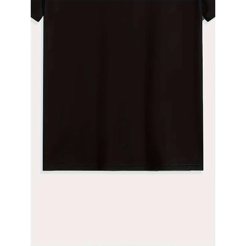 European Sizes Stylish Summer Men'S Patterned T-Shirts with Short Sleeves for The Summer