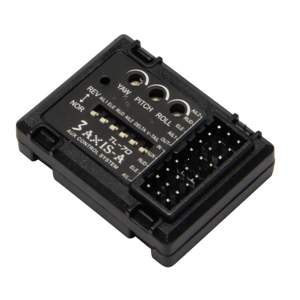 Dovhmoh 3-Axis Flight Controller Stabilizer, System Gyro Fixed Flying, Wing FPV Airplane, Aircraft Glider, Fixed Wing Balancer