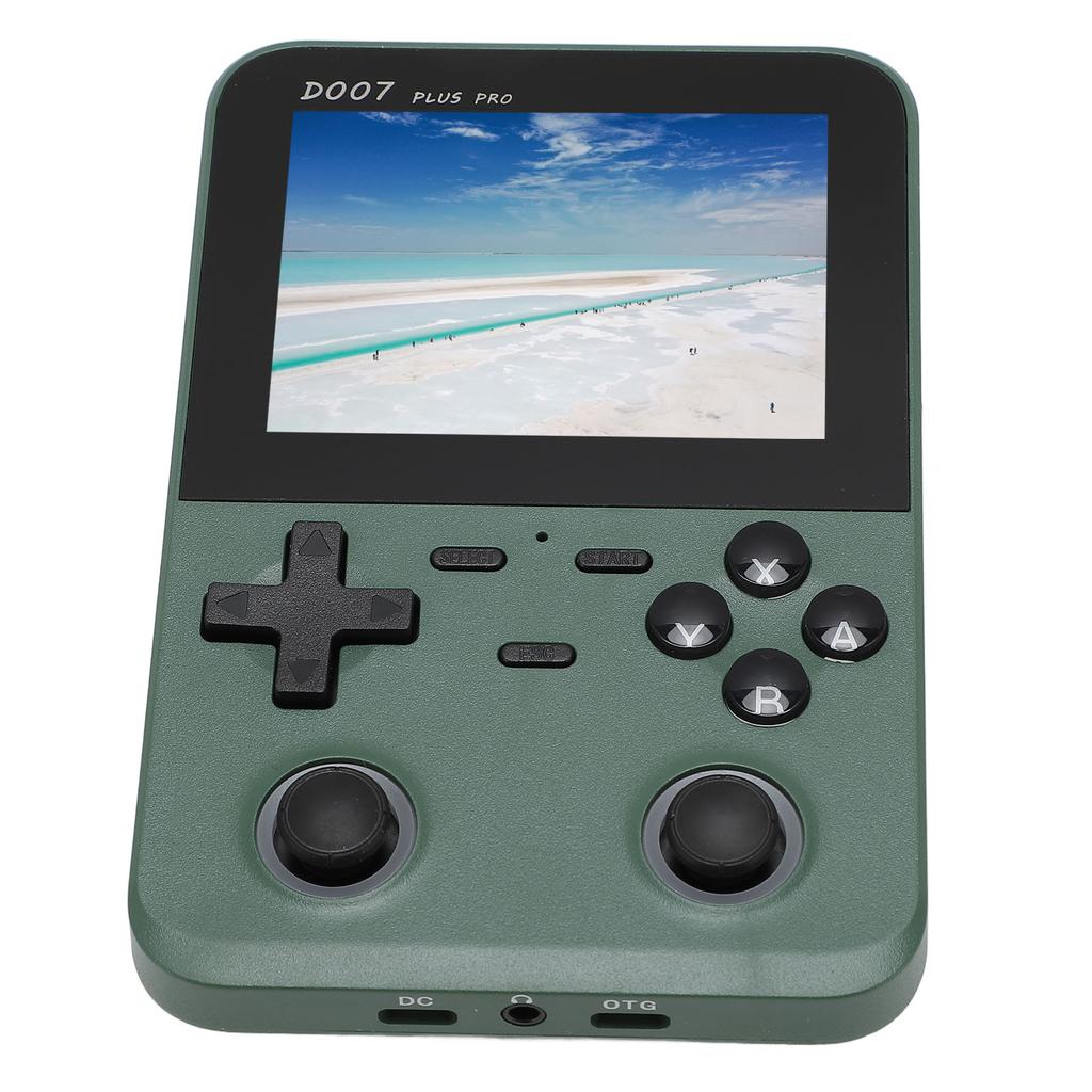 Handheld Game Console 3.5 Inch 640x480 IPS Display Retro Dual Joystick 2500MAH Handheld Game Player
