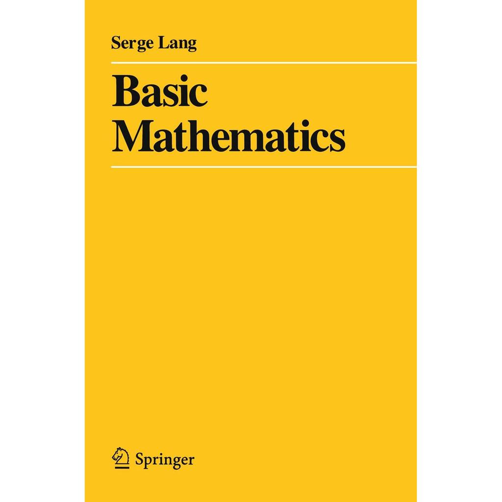 Basic Mathematics Paperback UKN3516