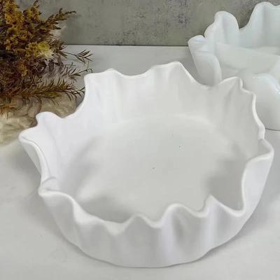 Irregular Storage Tray Silicone Mold Fruit Tray Plaster Cement Jewelry Home Holiday Decorations New