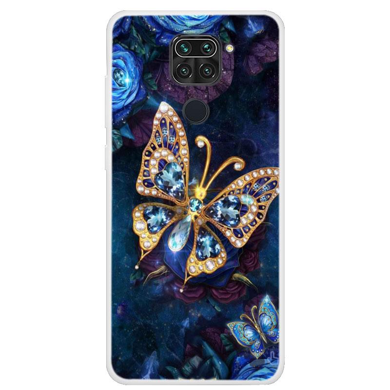 For Xiaomi Redmi Note 9 Case Red Mi Note 9 Bumper Silicone TPU Soft Phone Cover For Xiaomi Redmi Note9 Case Cartoon funda Shell