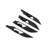 Black For Hyundai Cantus Creta Ix25 2020-2025 Carbon Fiber Door Handle Cover Trims Replacement Car Accessories