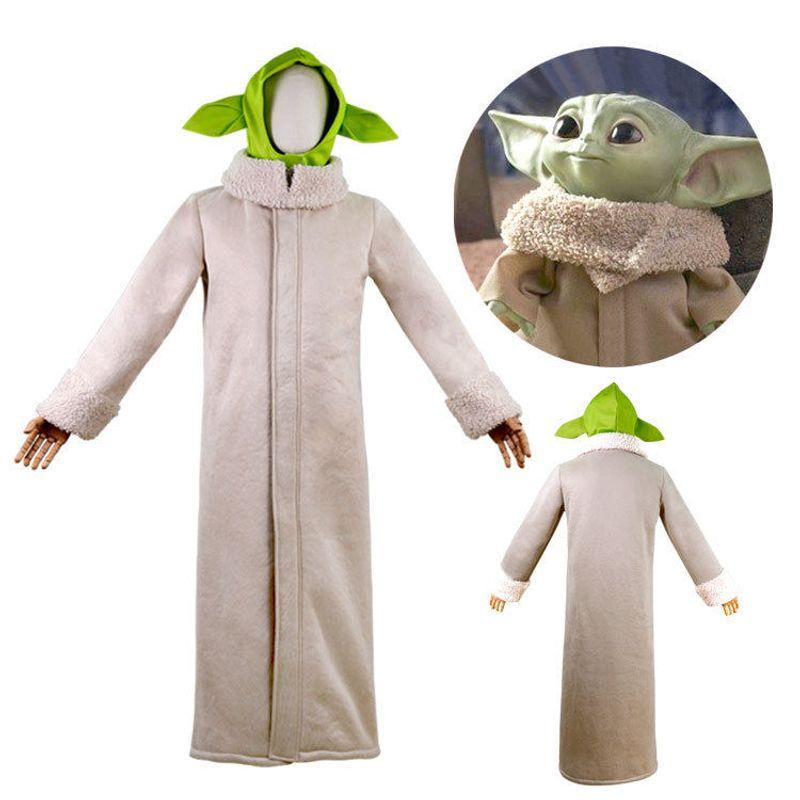 Uus Ameerika teleseriaal The Mandalorian Baby Yoda Cosplay Kostüüm Saint Weida Halloweeni Cosplay Lava Kostüüm