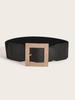 Belt Women'S Decorative Coat With Dress, Belt Waist Suit Elastic Elastic Waist Seal Wide