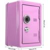 Piggy Bank, Lockable Piggy Bank For Kids, Cash Piggy Bank, Metal Piggy Bank For Kids Adult Boy Girl As Christmas Gift