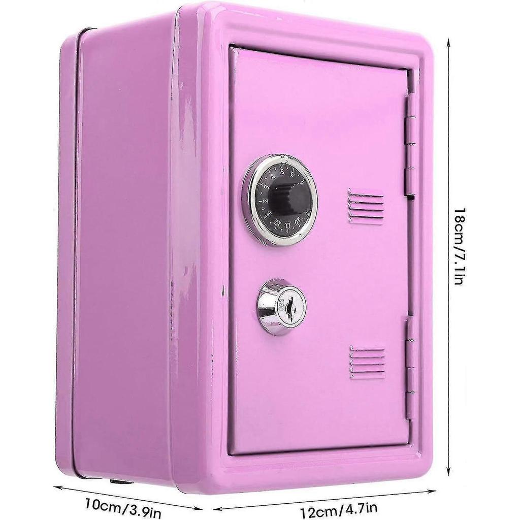 Piggy Bank, Lockable Piggy Bank For Kids, Cash Piggy Bank, Metal Piggy Bank For Kids Adult Boy Girl As Christmas Gift