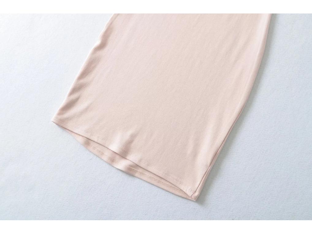 Trendy High-Waisted Sleeveless Dress: Elastic Waist, Elegant, Hip-Hugging Skirt - Early Spring 2026 Style for Women