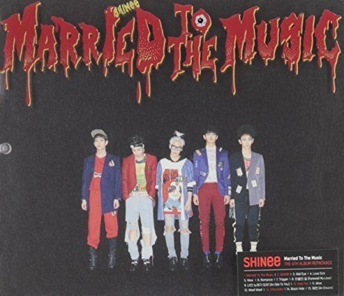 

[USED] (CD) 4th Repackage - Married To The Music (Korean Version) / SHINee