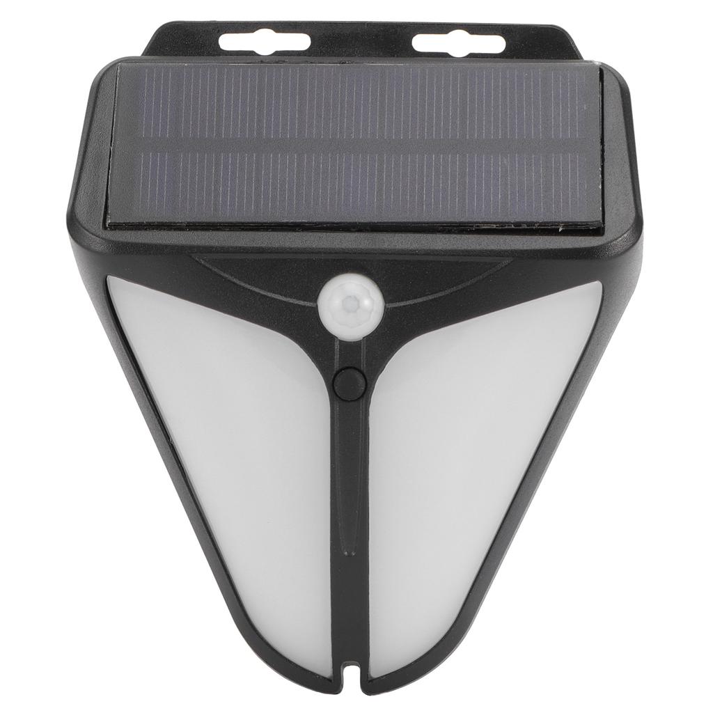 Solar Alarm Lamp Waterproof Human Body Induction Light for Outdoor Yard Farm Warehouse Fence
