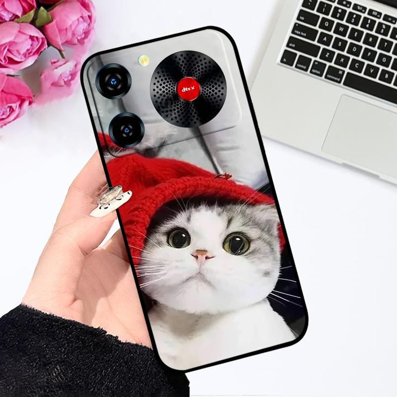 Etui Do Telefonu Nubia Music 2 Pokrowiec Music2 4G Miękki Silikon TPU Coque Shell Dla ZTE nubia Music Zderzak Fundas Etui Malowane Kolorowo