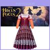 Halloweenský kostým Mary Sandersonové z Hocus Pocus 2 pro děti Měkký a pohodlný