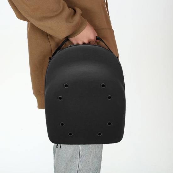 EVA Baseball Cap Storage Bag Large Capacity Zipper Portable Travel Breathable Men Women Peaked Hat Organizer Carrying Case