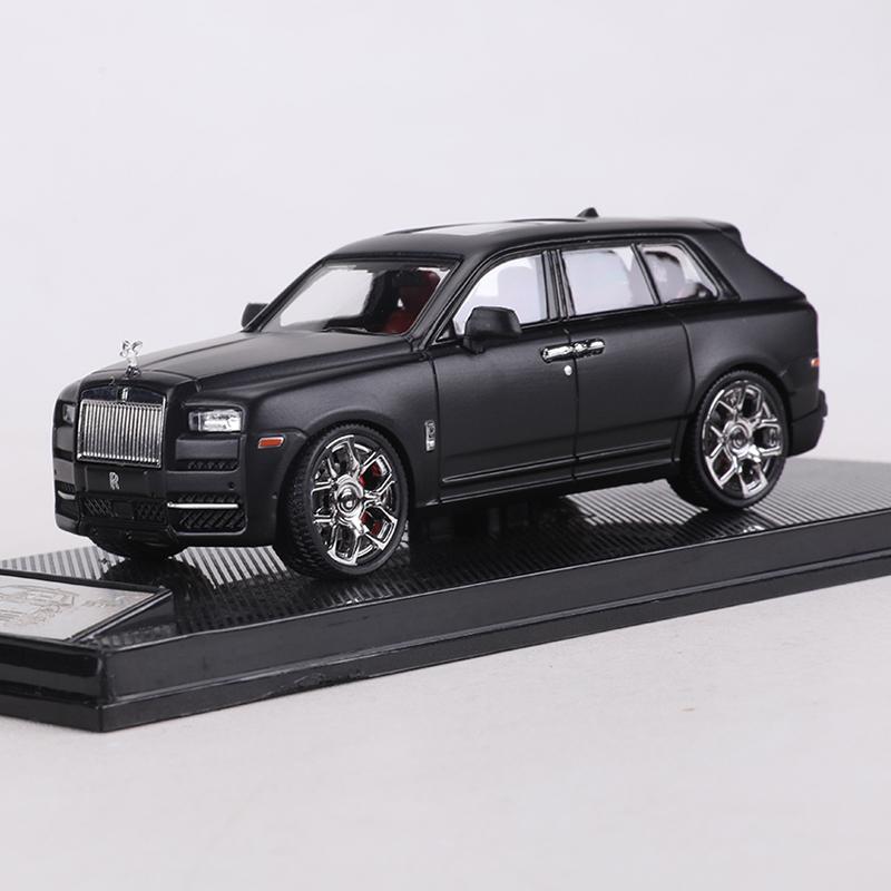 SCA 1:64 Cullinan Model Car Simulation Alloy Automobile Model Collect Static чёрный