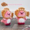 Cute Beaver Plush Toy Keychain Pendant With Soft Short Plush Wholesale Hanging Decoration For Bags
