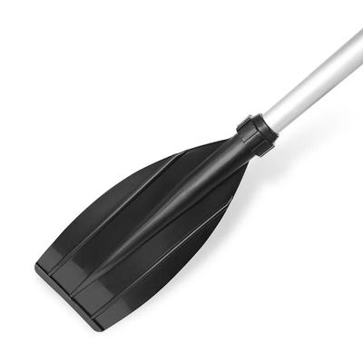 Langlebiges, leichtes Bootspaddelblatt, Blatt-Ruder-Ersatzzubehör, Schwarz