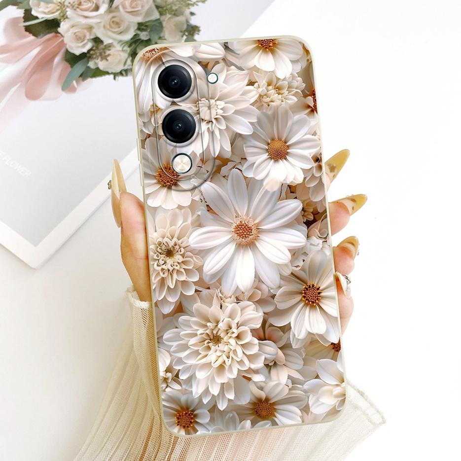 Für Vivo Y04 4G Hülle V2430 Niedliche Candy Cartoon Bemalte Abdeckung Weiche Silikon Handyhülle Für Vivo Y29s Y 29s VivoY04 VivoY29s Fundas