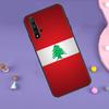 Lebanon Flag Map For Huawei Nova 7i 8i 11i 12i 12s 9 10 SE Y60 Y61 Y70 Y72 Y73 Y90 Y91 P20 P40 P30 Lite Case
