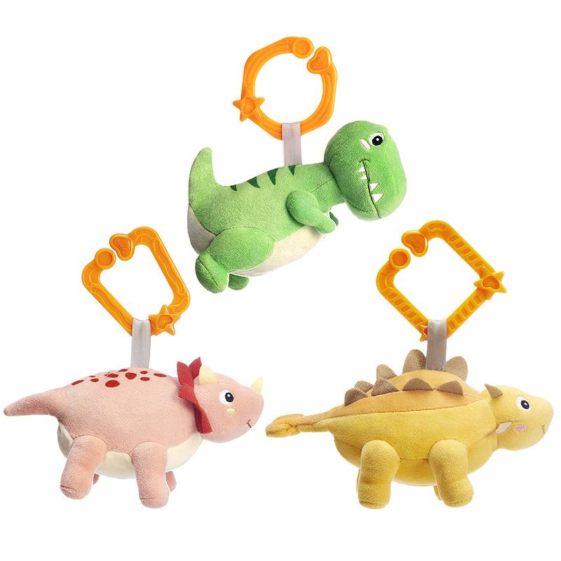 

Детские игрушки, Подвеска-колокольчик на кроватку, Креативный, Погремушка в виде яйца динозавра, Плюшевая успокаивающая игрушка для малышей