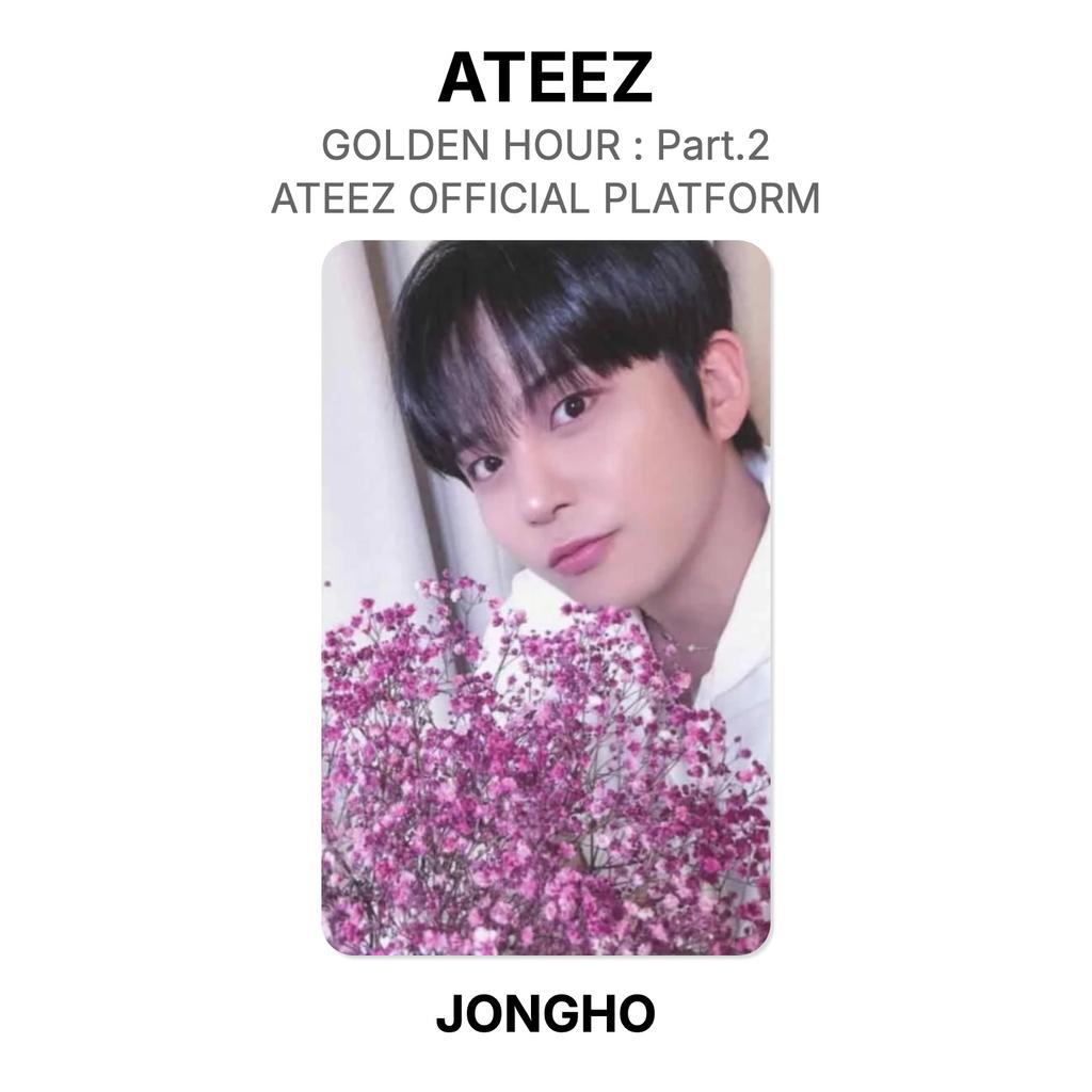 ATEEZ GOLDEN HOUR : Part.2 ATEEZ OFFICIAL PLATFORM Official Photocard