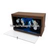 Carbon Fiber Pattern 6-Watch Automatic Winder Box for Home Use