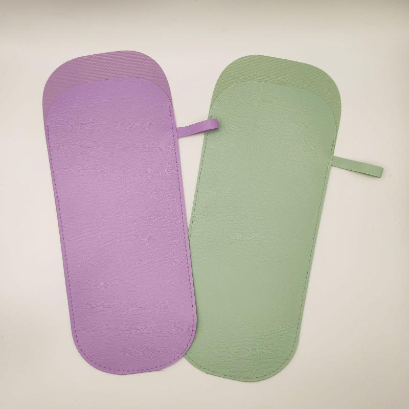 Waterproof Portable Umbrella Cover PU Leather Colorful Leakproof Holder for Folding Umbrellas Outdoor Travel