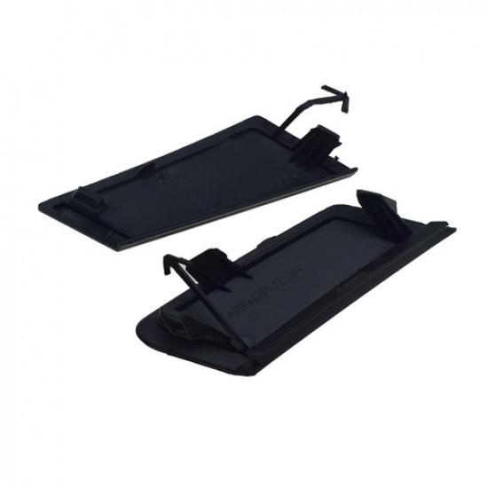 2Pcs Front Bumper Tow Hook Cover Cap Black For Toyota Corolla LE XLE  -