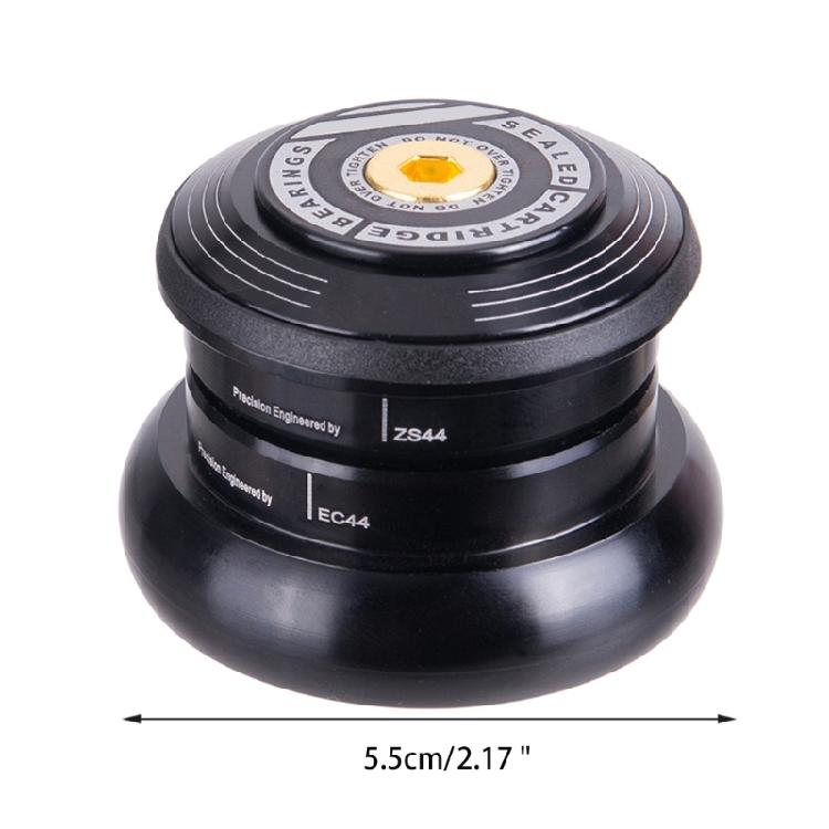 ZS44 EC44 CNC Adaptateur 1 1/8"-1/2" Tube Droit Cadre vers Fourche Tube conique 1.5