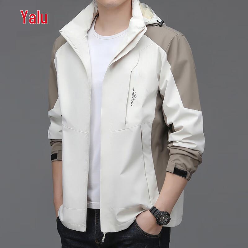 Yalu Unisex Hooded Outdoor Windbreaker Jacket