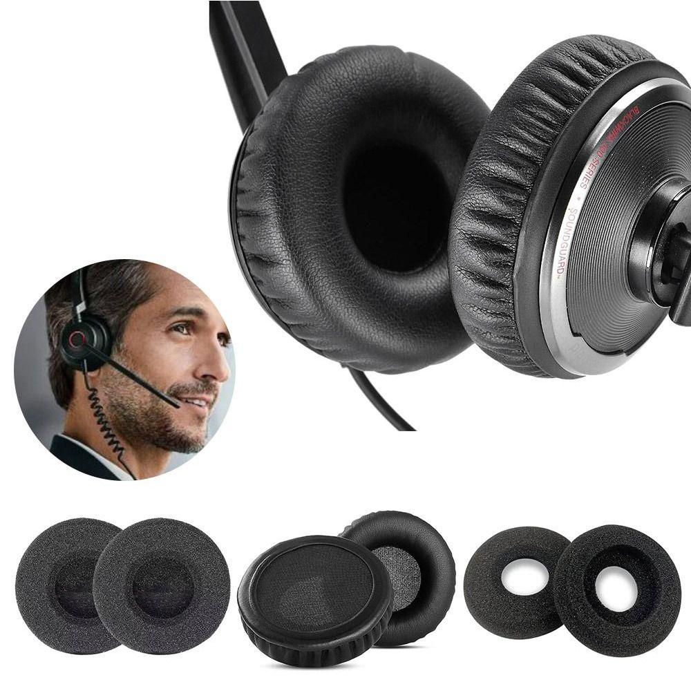 1Pair Replacement Ear Cushion Soft Earbuds Cover Headphone Protective Cover Headphones Accessories