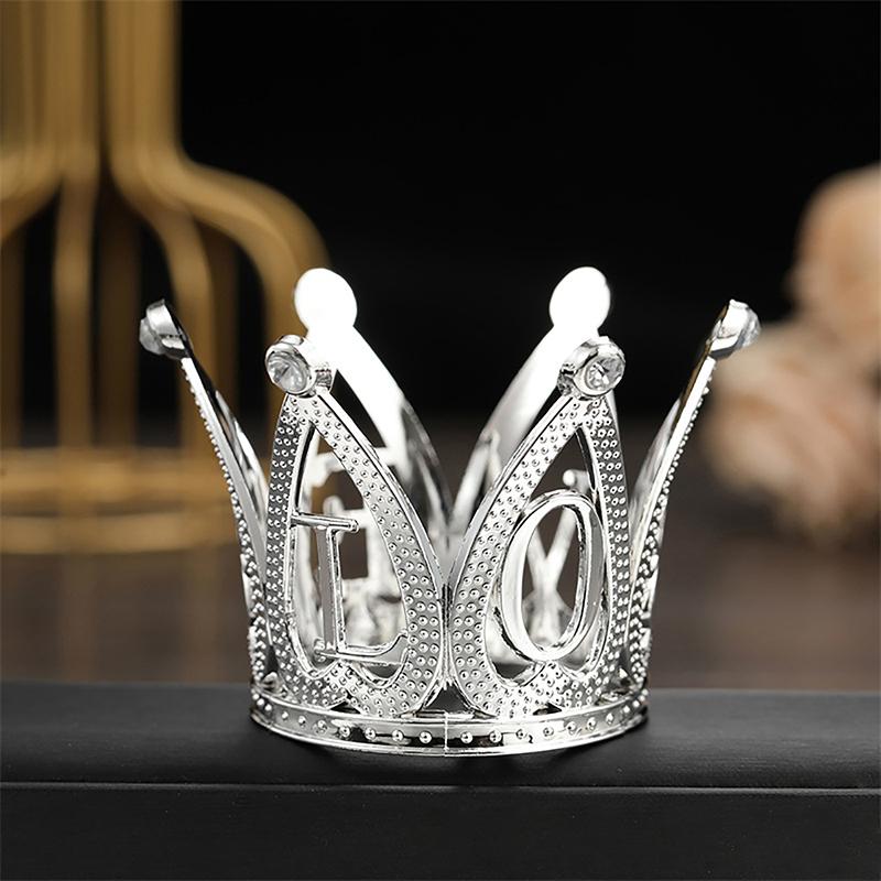 Mini korunní princezny diadémy Romantická girlanda Dětské ozdoby do vlasů Svatební dekorace Šperky do vlasů