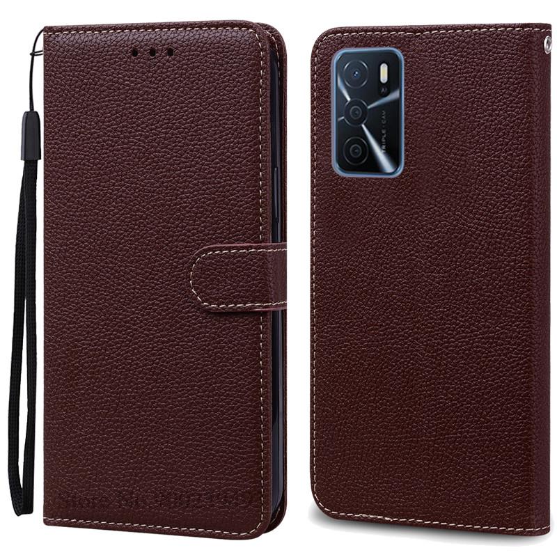 Pour OPPO A16 Étui Portefeuille à Rabat en Cuir Pour Oppo A16s Étui OppoA16 s CPH2269 CPH2271 Étui en Silicone Pour Oppo A16 A16s Housse