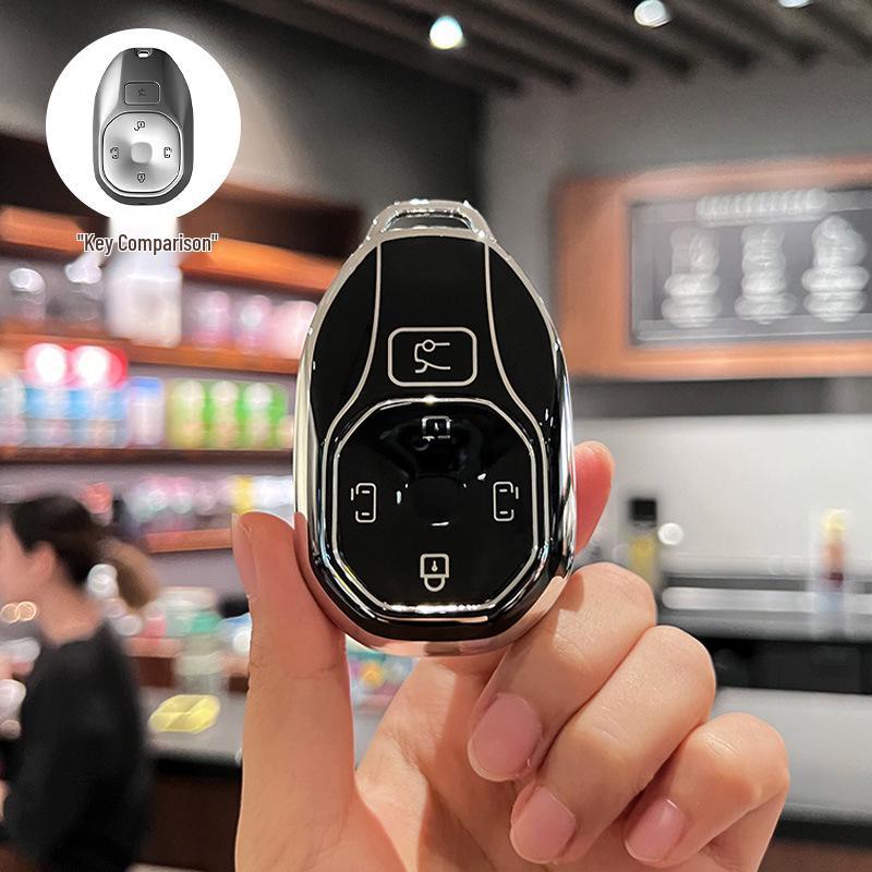 GAC Trumpchi M8 Key Cover: Compatible with Master, Grandmaster, E8, E9, S7 models - Luxury Snap Shell for Women