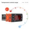ETC-512B Digital Thermostat Temperature Controller Thermometer Sensor Hygrometer 12V 24V 220V Refrigeration Alarm