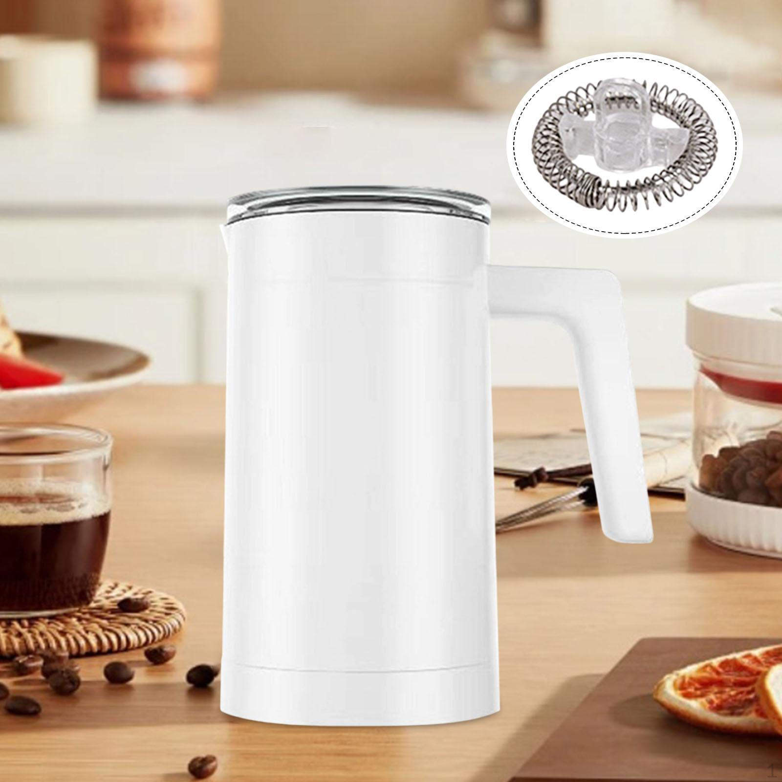 

Electric Milk Frother and Steamer,11.8oz/350ml,Warm Cold Foam белый