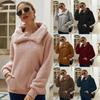 Women's 2026 Autumn/Winter Corduroy Long Sleeve Pocket Cardigan