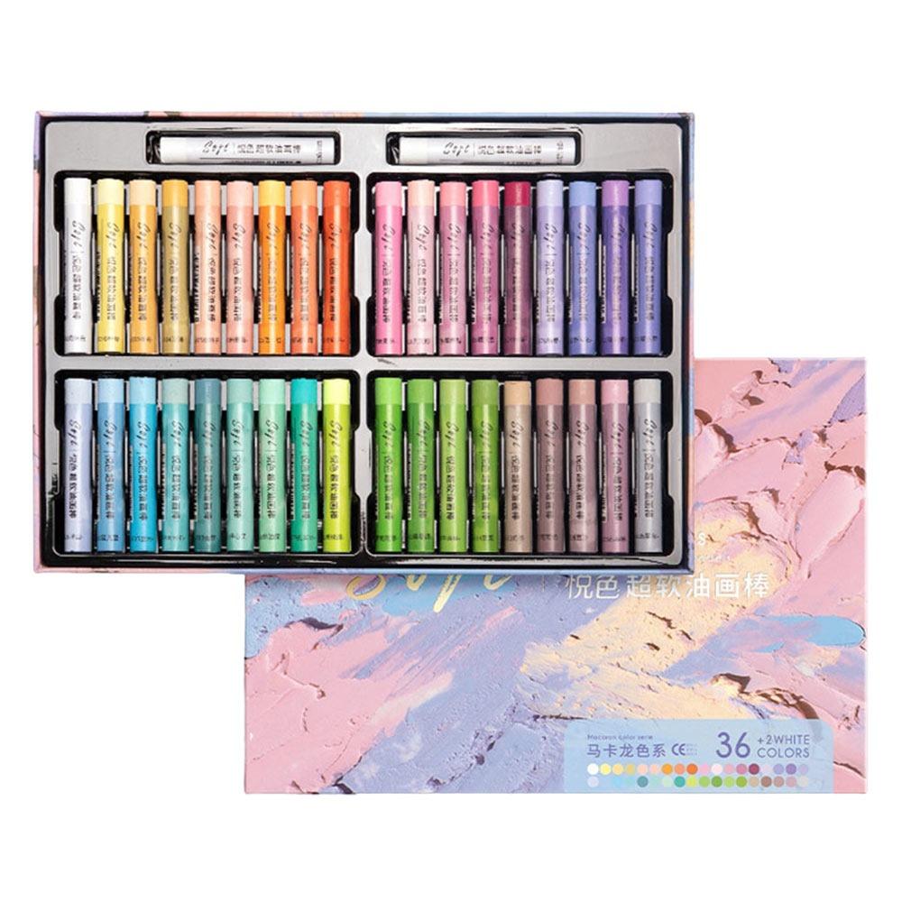 

Набор мягкой масляной пастели Safety Artist Professional Graffiti Art Crayons Art Supply C-36 Colors
