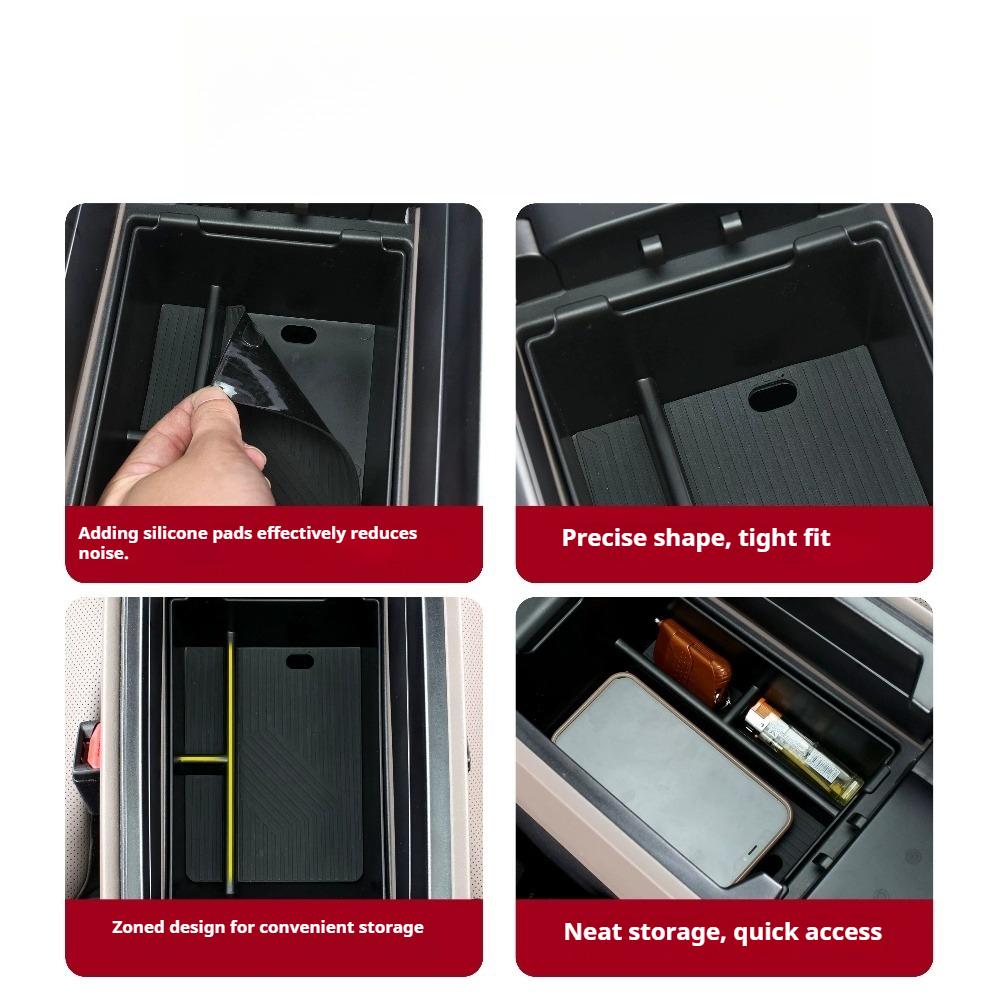 For Omoda C7 7 Shs Phev Central Control Armrest Storage Box Organizing Storage Tray Car Stowing Tidying Interio Accessories