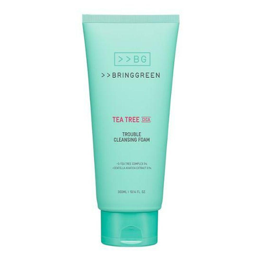 BRINGGREEN Tea Tree Cica Trouble Cleansing Foam 300mL_NEW